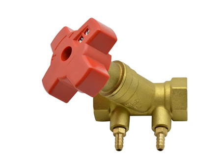 黃銅中央空調(diào)供暖管道靜態(tài)平衡閥